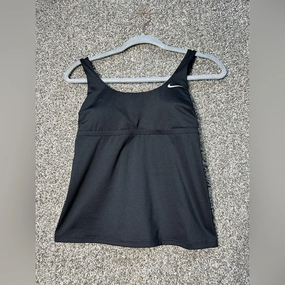 NWT Nike Essential Scoop Neck Tankini Top Size Small - Picture 2 of 6
